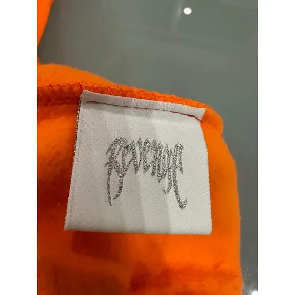Revenge Orange Durk Bones Hoodie (M)